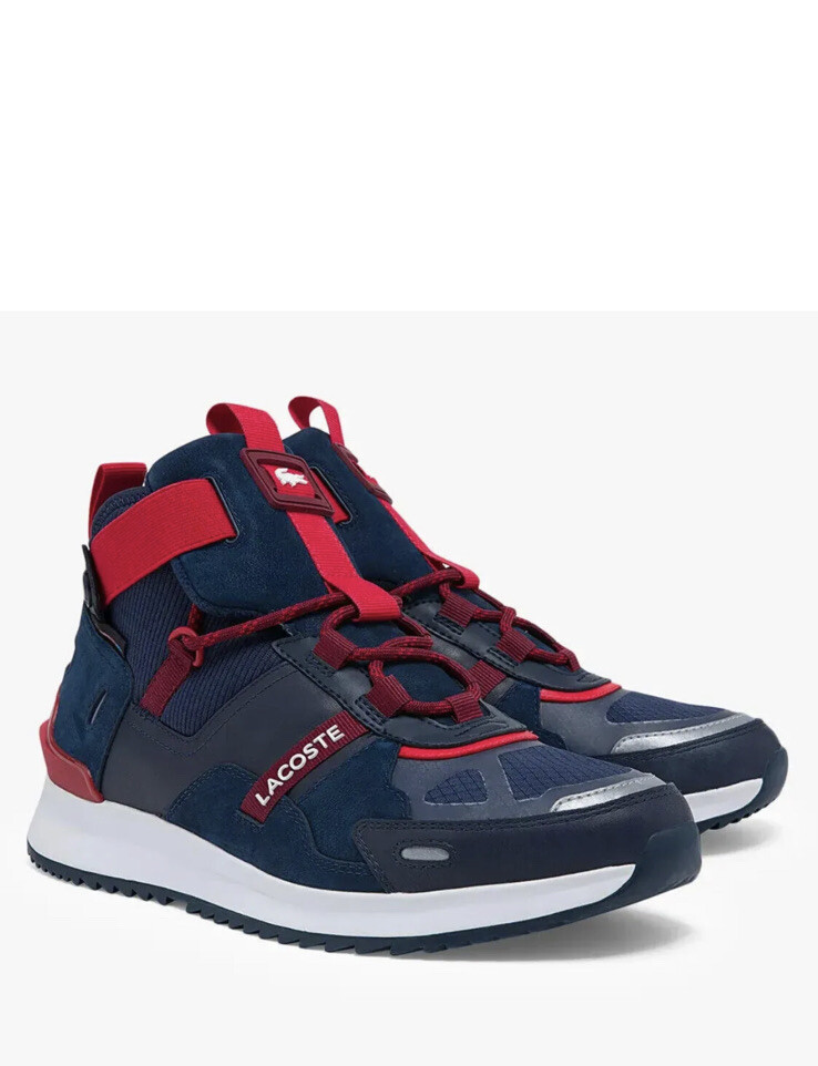 Lacoste Run Breaker 0521 Mid Boots Shoes Men display picture 1