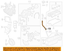 FIAT OEM 17-20 124 Spider Engine Engine Parts-Tube 68320842AA