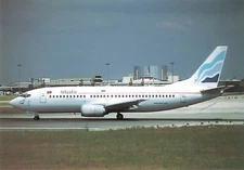 Postcard Airline EURO ATLANTIC AIRWAYS B737-300 Aerostills No. 0009 CC7.