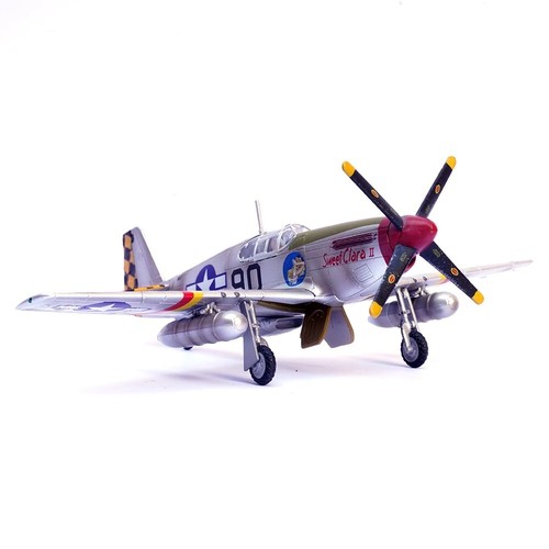 Modellino Aereo P-51B Mustang Easy Model 1/72 - 1° Tenente Henry Brown - Plastica #36357
