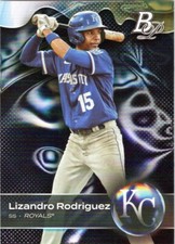 2023 Bowman Platinum Top Prospects #TOP64 Lizandro Rodriguez Kansas City Royals