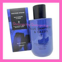 M&S Discover Blue Samphire & Cassis EDT Eau de Toilette Aftershave 100ml Men