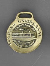 Vintage GRAND UNION CANAL CARRYING COMPANY G.U.C.Co. 1934-1949 HORSE BRASS - 96g