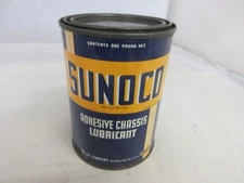 VINTAGE ADVERTISING  SUNOCO  1 LB GREASE AUTO OIL PETROLIANA 316-D