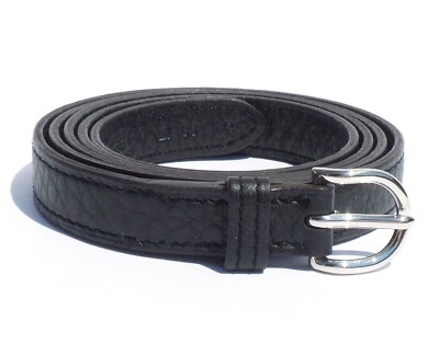 HERMES Rafale Black Taurillon Clemence Leather Palladium  display picture 1