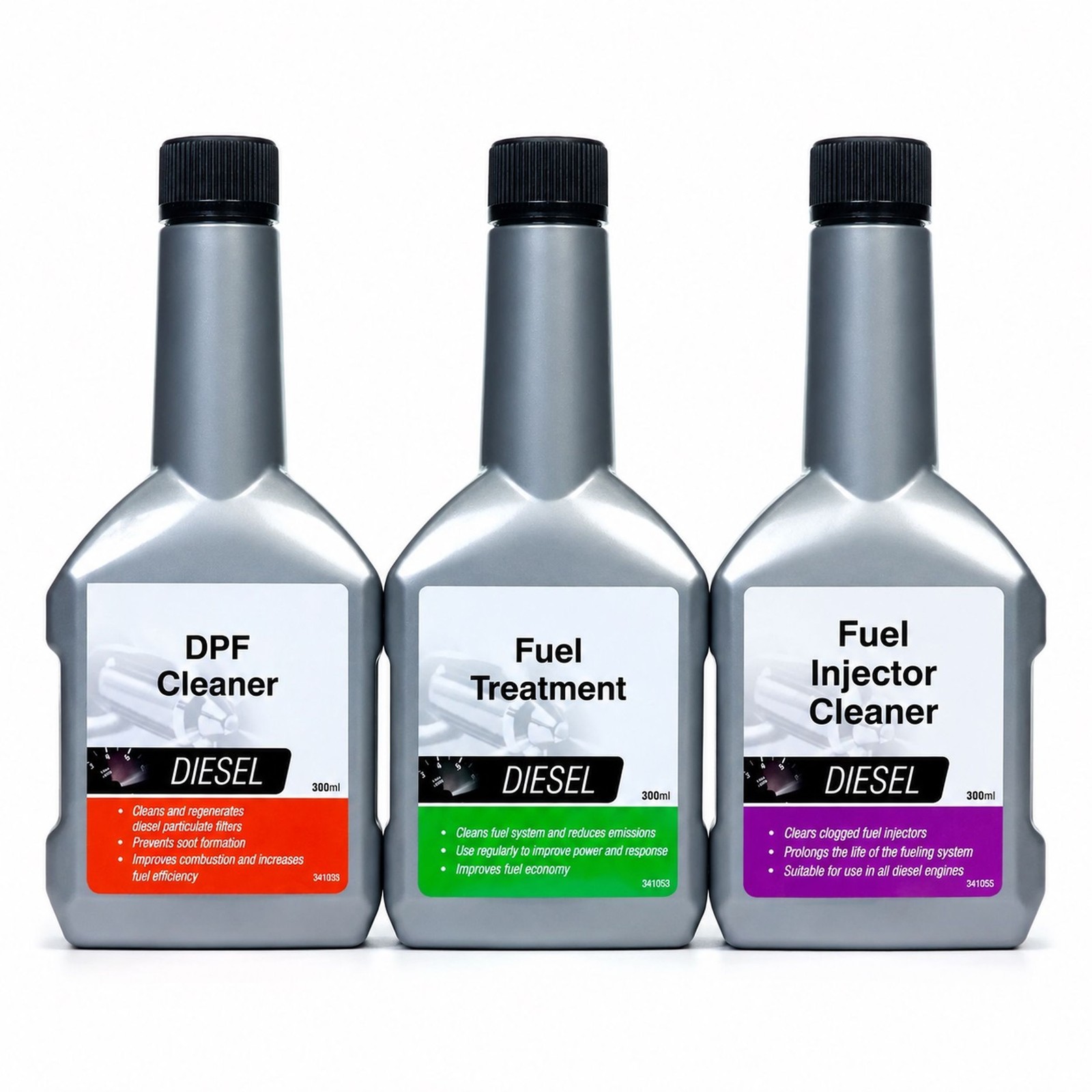 Diesel DPF Cleaner Fuel Treatment & Injector Cleaner Additive Car Care Set 300ml