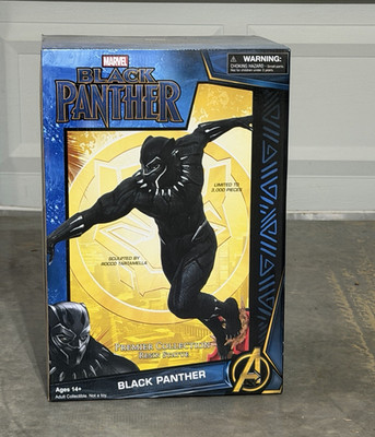 Diamond Select Toys Marvel Black Panther Premier Resin Statue 14in Ltd 3000