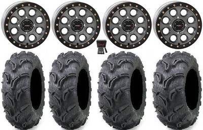 System 3 SB-7 14'' Wheels Ti (4+3) 27'' Zilla Tires Can-Am Renegade Outlander