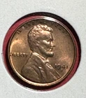 1941S US Choice Uncirculated LINCOLN Cent! FULL RED" "San Francisco" Old Coin!