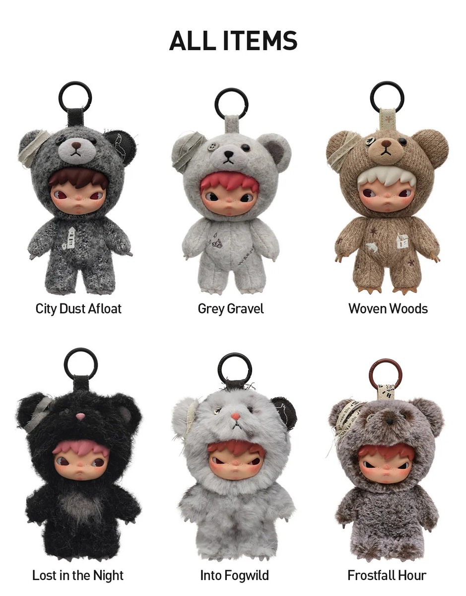 Authentic Hirono Road Journal Series Blind Box Plush Doll Gift