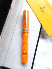 Delta Dolce Vita Mid Size ORO Vermeil 14K Gold M Pen Used