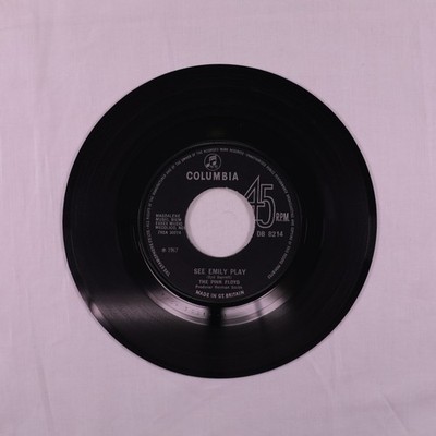 THE PINK FLOYD - SEE EMILY PLAY / SCARECROW - 1967 UK VINYL 7'' 45 RPM SINGLE VG+