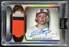 JACKSON HOLLIDAY 2025 TOPPS DYNASTY #DAP-JH4 GAME-USED PATCH AUTO 8/10 ORIOLES