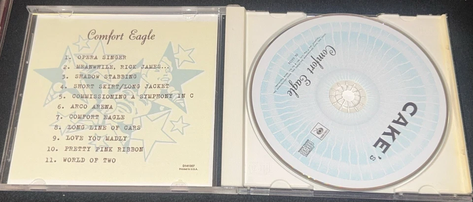 Компакт-диск CAKE Original Comfort Eagle 2001 - Изображение 3 из 3