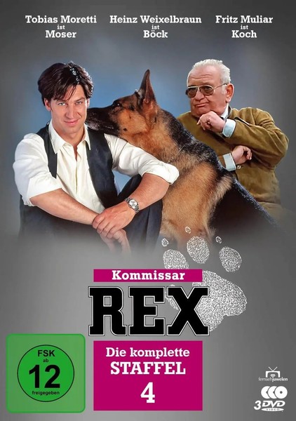 Kommissar Rex - Die Komplette 4. Staffel (3 Dvds) | Dvd | 3 Dvds | Deutsch-image
