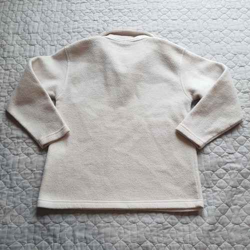 Maglione Vintage Nickelodeon Rugrats 1/4 Zip Pile 1997 Gioventù Piccolo 7/8 Bianco - Foto 6 di 7