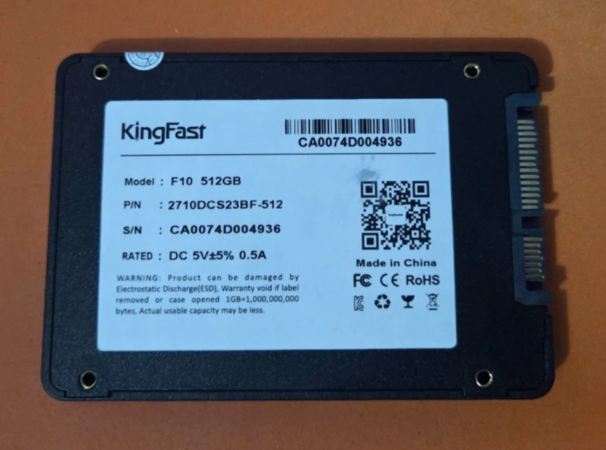 KingFast Internal Solid-State Drives 2.5 in Form Factor for sale