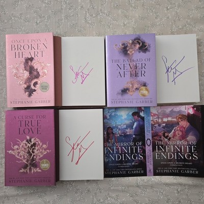 SIGNED Barnes & Noble (B&N) Once Upon a Broken Heart by Stephanie Garber + dj