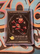Donovan Sebrango 125/399 Rookie Gems 2025-26 Upper Deck Black Diamond (GH1)