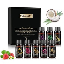 MAYJAM Fruity Fragrance Oil Set 8 x 10ML, 80 ml (Pack of 1), 8 Scents - 1