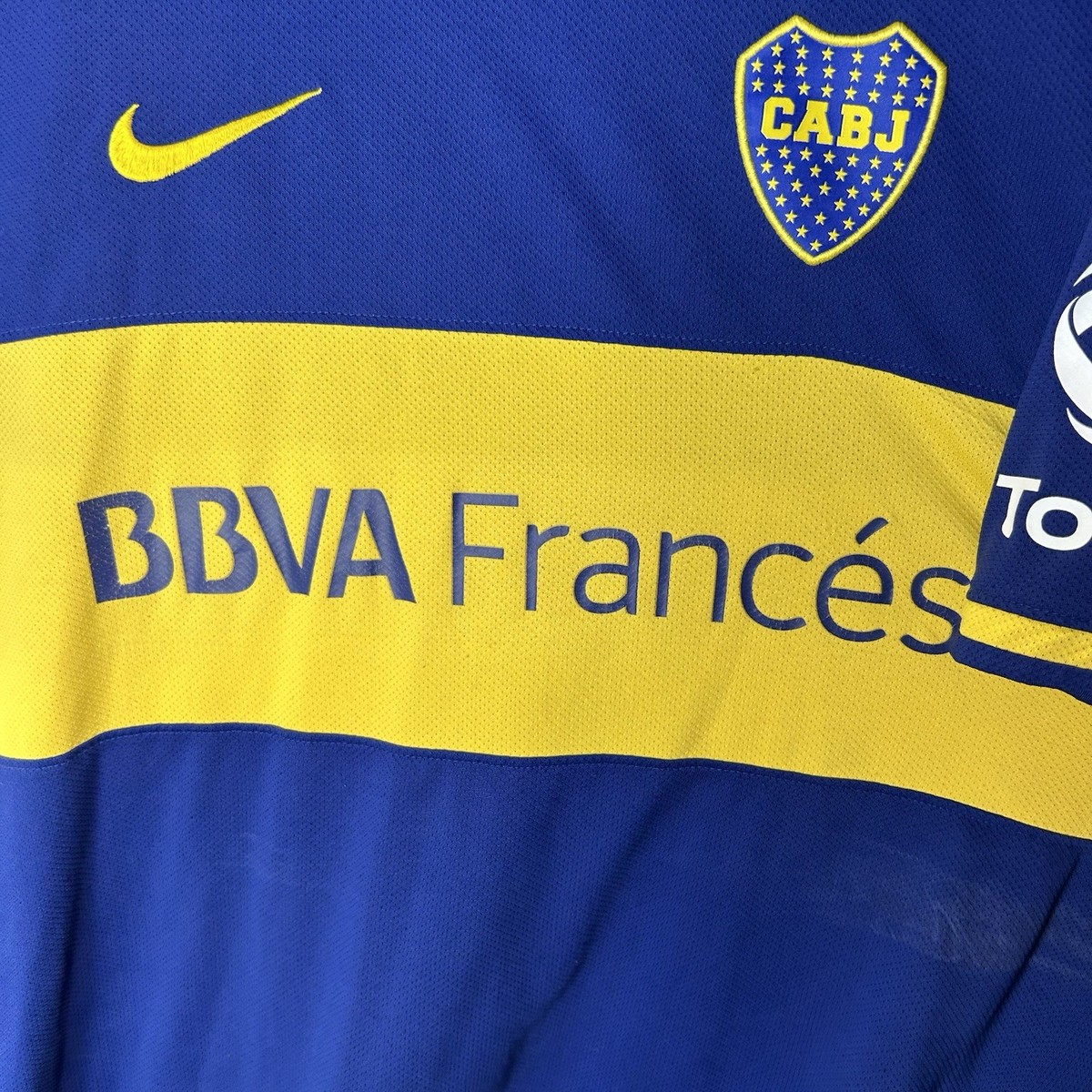 CABJボカジュニアーズ ナイキ サッカーユニフォーム M BBVAスポンサー CABJボカジュニアーズ ナイキ サッカーユニフォーム M BBVAスポンサー