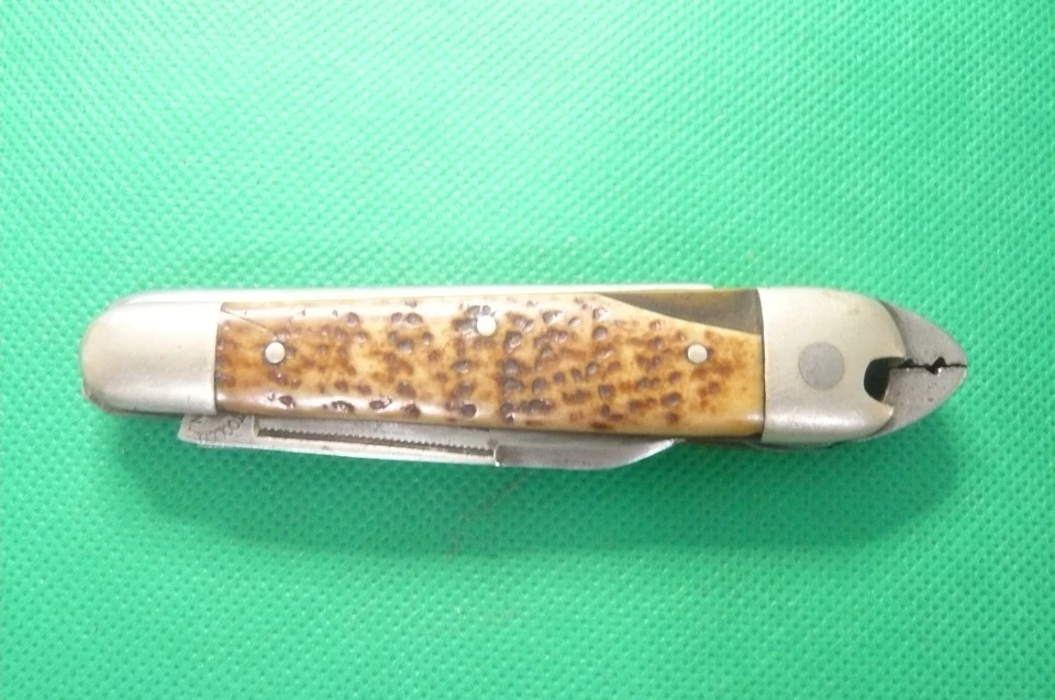 1900's Barnet Multi-Tool Knife - Newark NJ Trade JC Lewis - Image 3 of 4