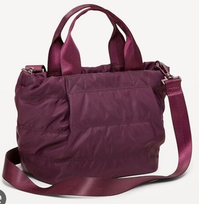 Lil  Puff Active Tote Old Navy/Gap Merlot 