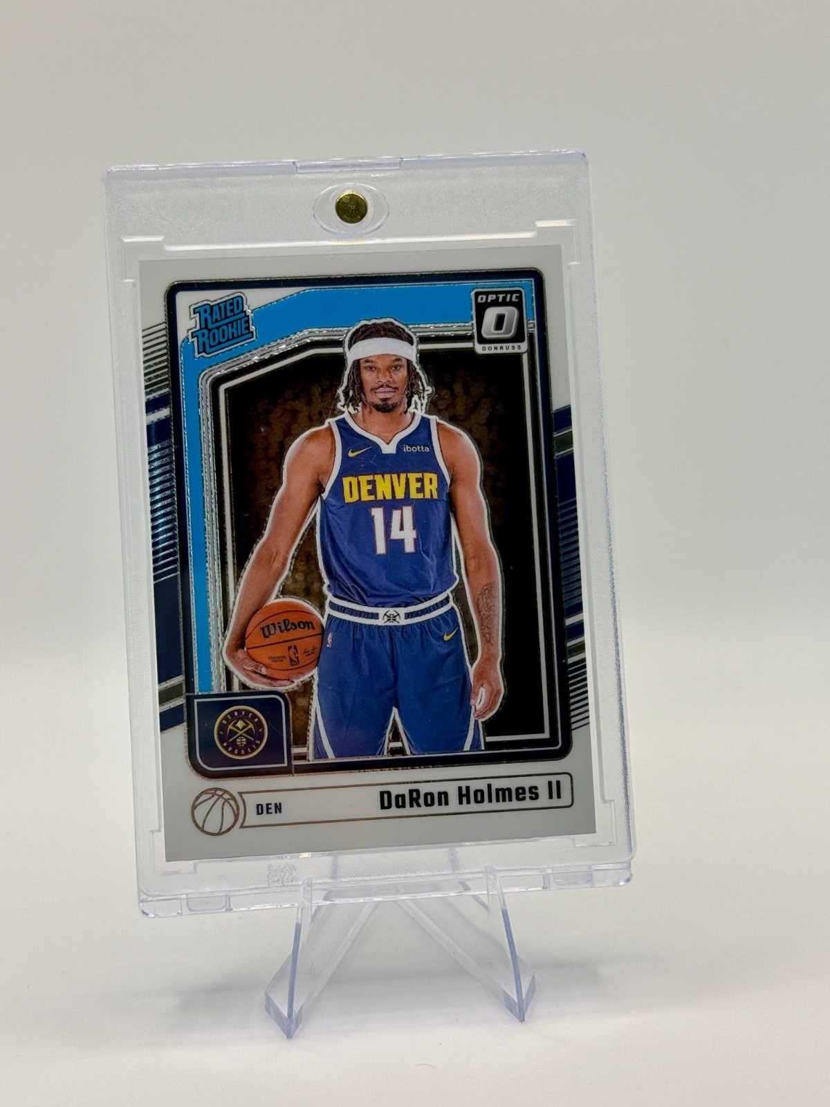 DaRon Holmes II #262 [Rated Rookie] 2024 Panini Donruss Optic (RC) Nuggets