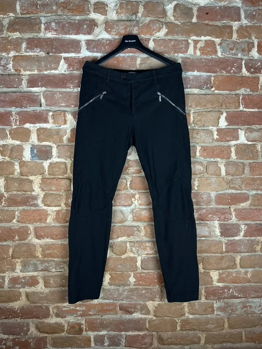 パンツ 90s Dirk Bikkembergs Cotton Pants Blue Men's trousers in navy blue fabric | Bikkembergs