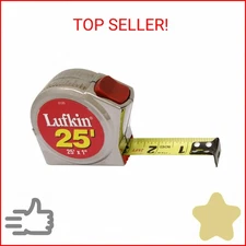 Lufkin 1 Inch X 25 Foot Power Return Tape