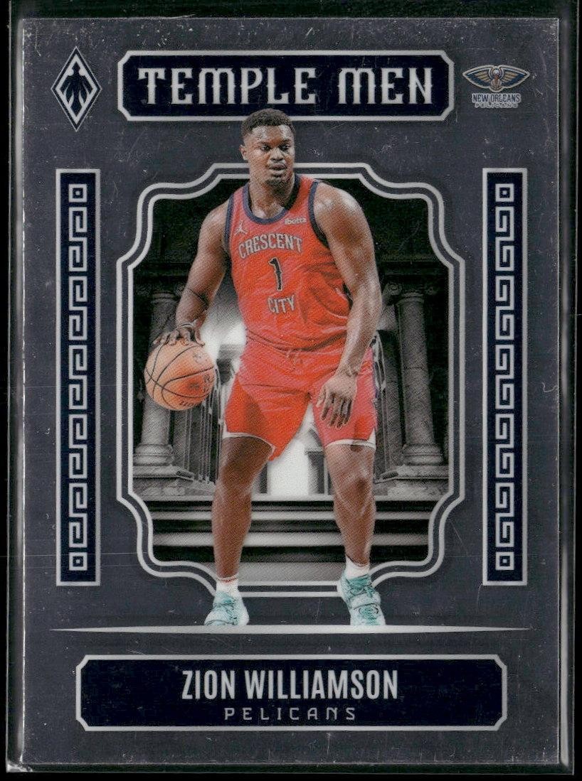 【激レア】りぼん メンバーズカード 2023-24 Panini Phoenix #6 Zion Williamson Temple Men New Orleans