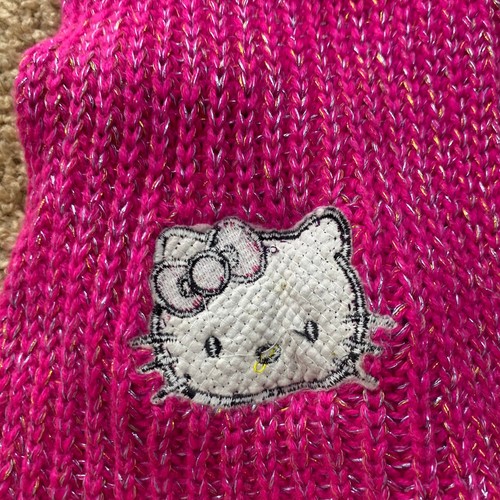 Hello Kitty rosa Schal 52 Zoll lang - Bild 5 von 5