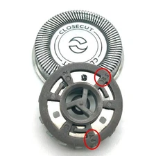 3x Replacement Shaver Heads Cutter for  Norelco HQ56 HQ55 HQ4 HQ3 Razor U