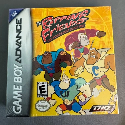 Ripping Friends -Nintendo Game Boy Advance 2002 New Factory Sealed Spumco John K