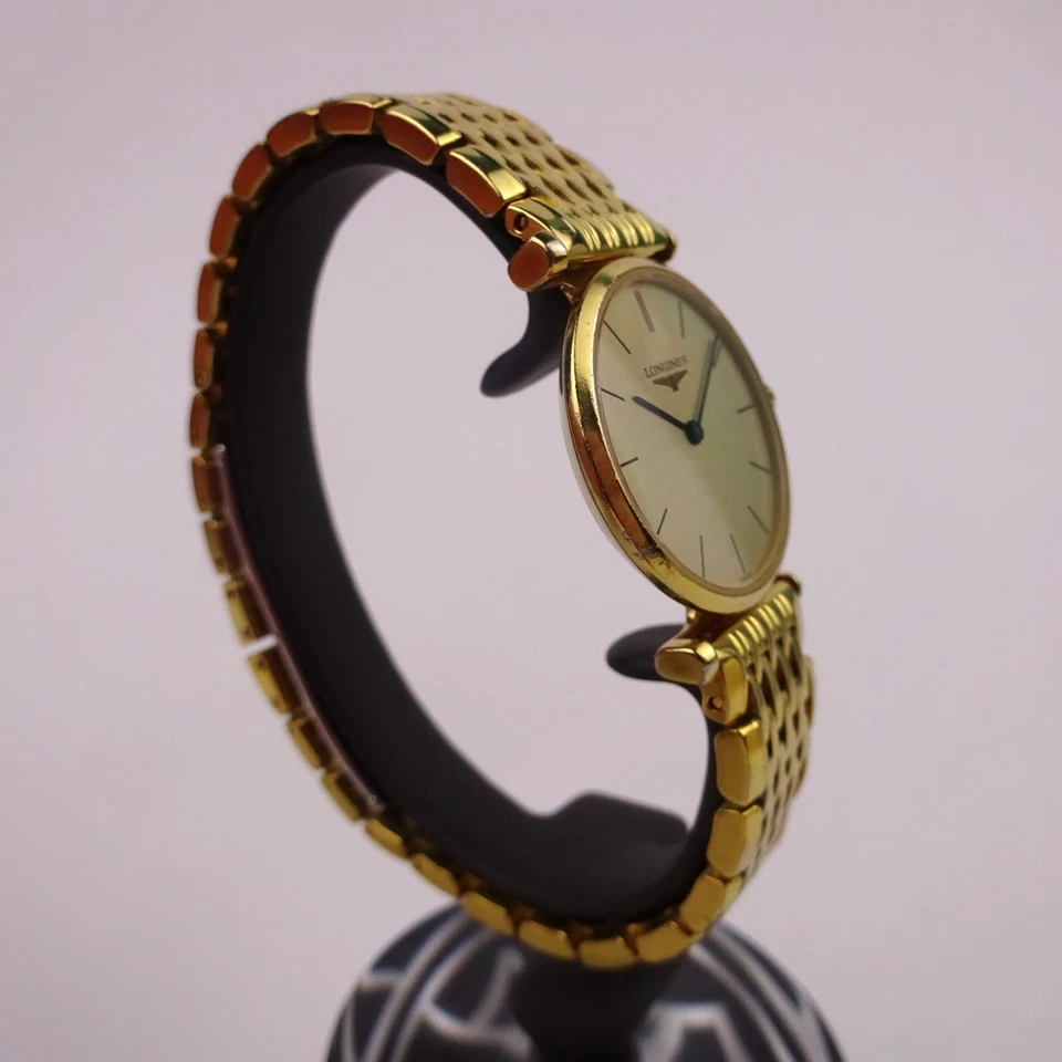 Longines La Grande Classique Watch L4.209.2 Gold Plated Gold Dial Women's - Image 4 of 4