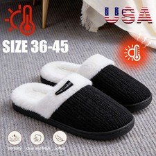 Winter Soft Foam Sole Warm Indoor Bedroom Cotton Shoes Anti Slip Slippers Unisex