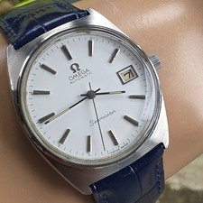 Vintage OMEGA Seamaster men's automatic watch Ref:166.0204 Date 1975 6