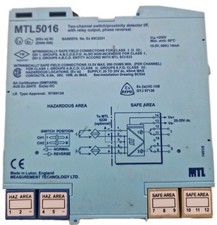 MTL 5016 Two-Channel Switch/proximity Detector I/F With Relay Output, Phase...