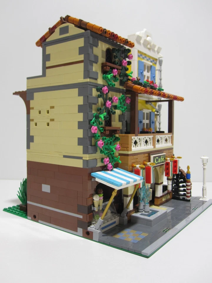 Lego Custom Modular Building Haus Italien Restaurant Moc - Bild 4 von 4