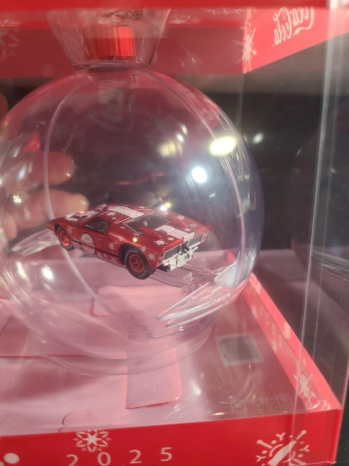 2025 M2 Machines Christmas Ornament - Coca-Cola 1966 Ford GT40 MKII - Fast Ship - Image 3 of 4