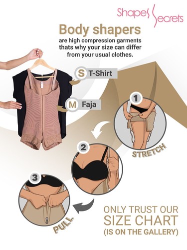 Fajas Colombianas Levanta Cola Reductoras Postpartum Body Shaper Sonryse TR96ZF - Picture 6 of 11