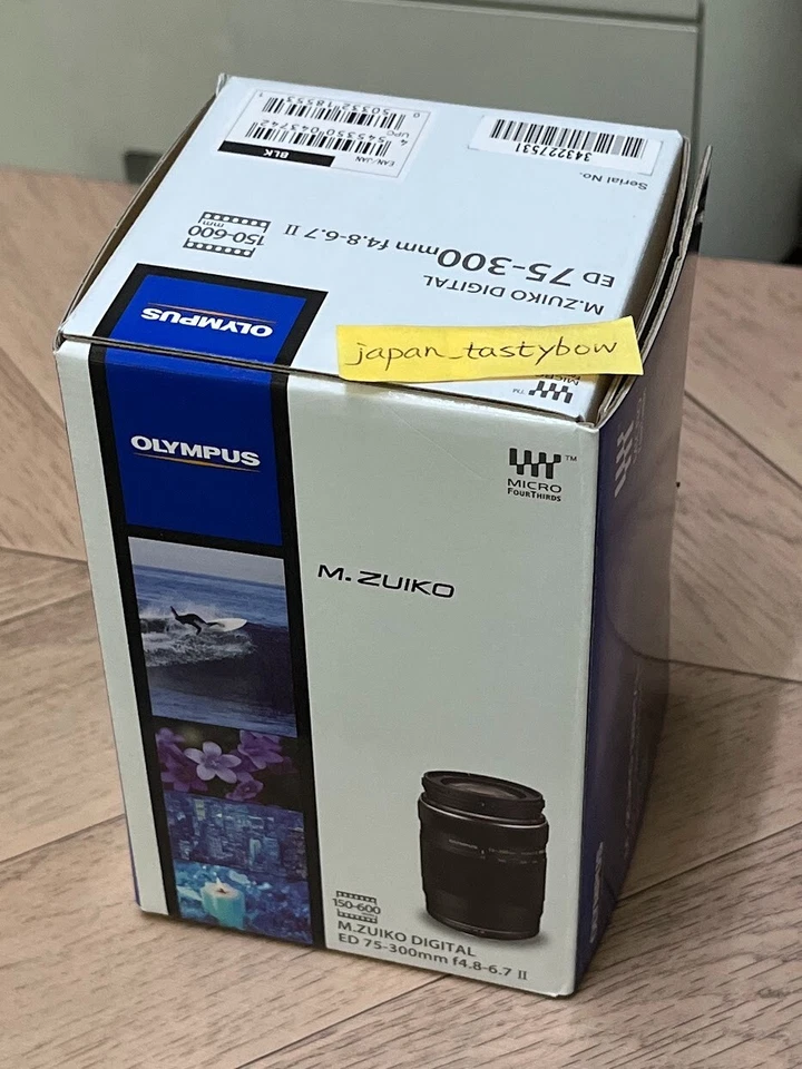 New Olympus M.ZUIKO DIGITAL ED 75-300mm f/4.8 - 6.7 II Lens in the original box - Image 3 of 4