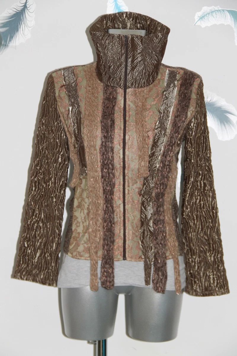 Nice Jacket Half Season Tricot Chic Size 40 Fr Mint eBay