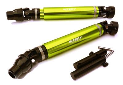 Integy Aluminum Alloy Universal Drive Shaft :Traxxas 1/10 E-Revo 2.0 C28727GREEN