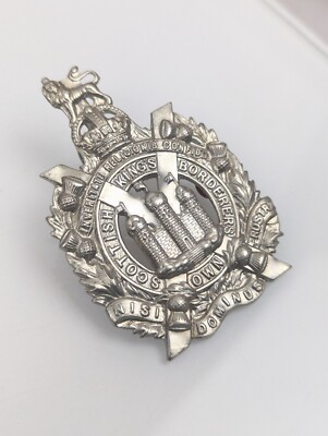King's Own Scottish Borderers 帽章(ピン無し) WWII King's Own Scottish Borderers Cap Badge A | eBay