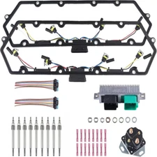 For 98-03 Ford 7.3L Diesel Valve Cover Gasket Harness Glow Plug Relay Controller
