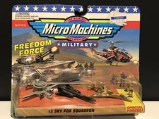 MicroMachines, Military, #3 Sky Fox Squadron, 1994, Factory Sealed