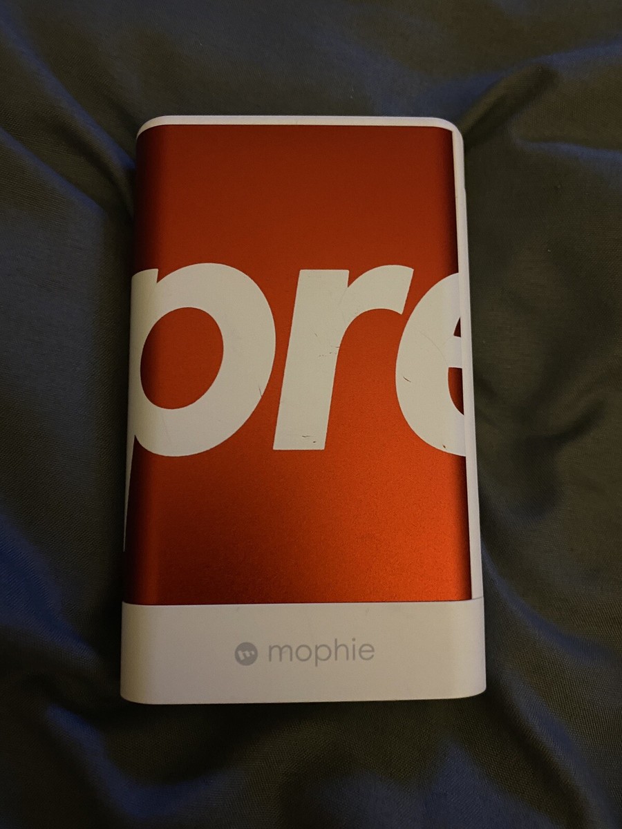 Supreme X Mophie Encore Plus 10k Power Bank Red | eBay