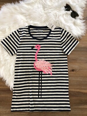 T-shirt Femme J.Crew Flemingo - Taille XS - Neuf Avec étiquette - Coupe Regular