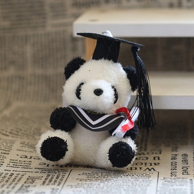 1 Stück Arzt Hut Bär Anhänger Plüschtier Stoffpuppe süße Tasche Hängedeko